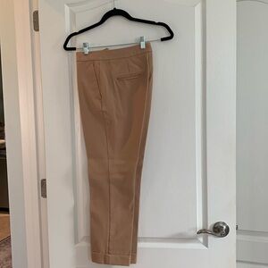 Ann Taylor cuffed cropped pants size 4